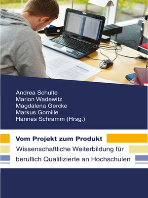 cover image of Vom Projekt zum Produkt.